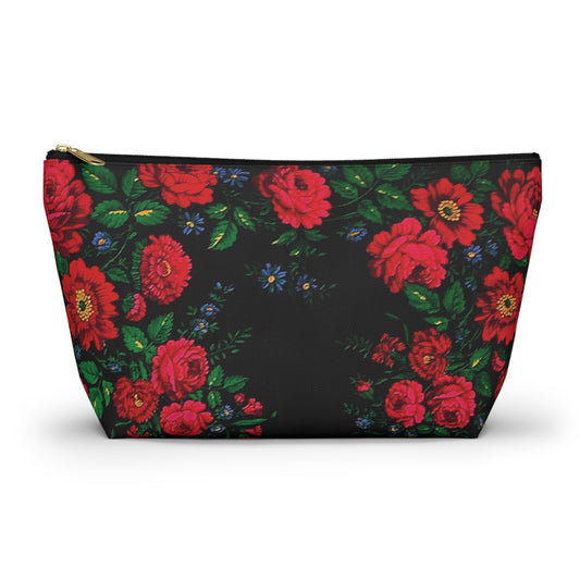 LEKSAND BLACK COSMETIC BAG