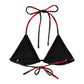 LEKSAND BLACK BIKINI TOP