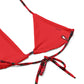 LEKSAND RED BIKINI TOP