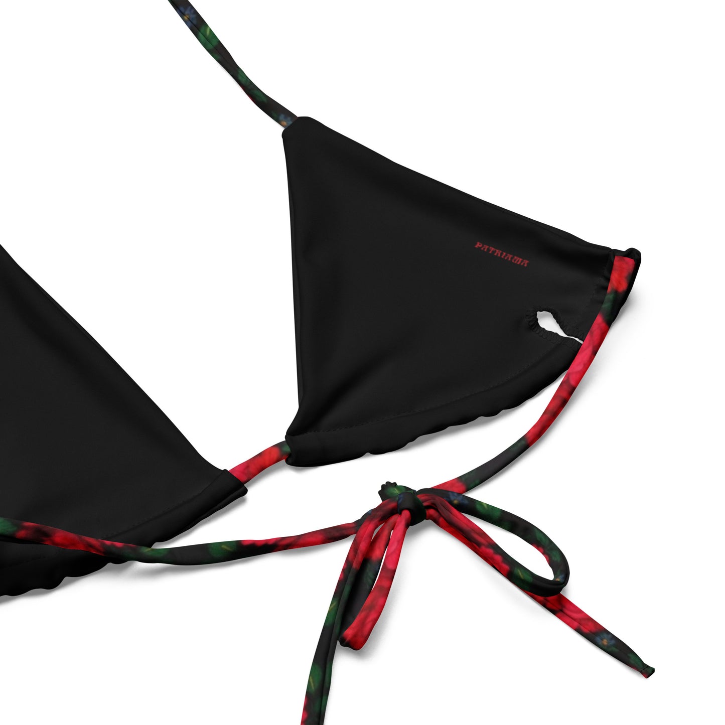 LEKSAND BLACK BIKINI TOP