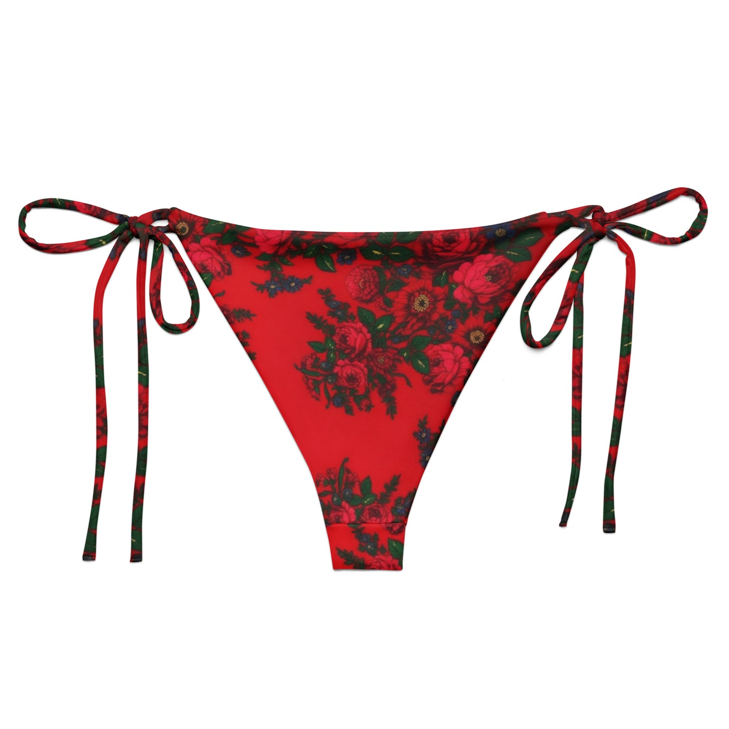 LEKSAND RED BIKINI BOTTOM