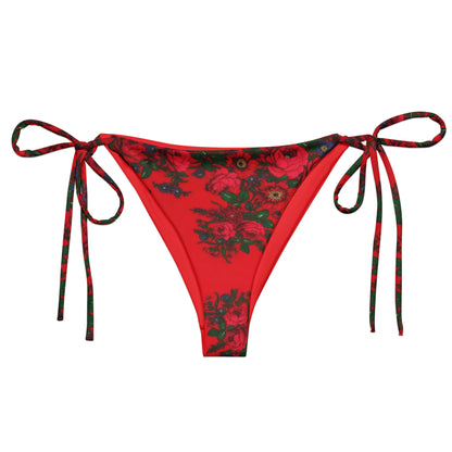 LEKSAND RED BIKINI BOTTOM